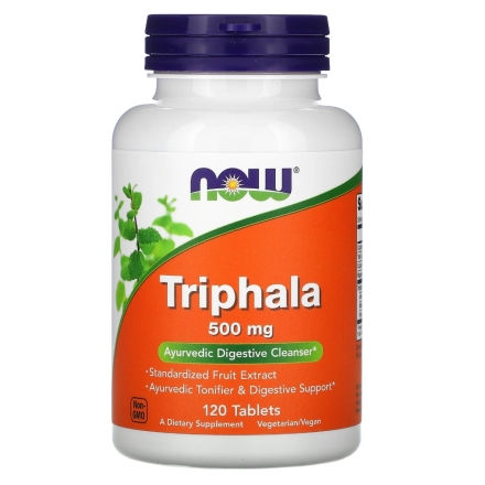 Общее укрепление организма NOW Triphala 500 mg   (120 tabs)