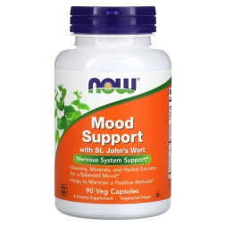 Специальные добавки NOW Mood Support   (90 vcaps)