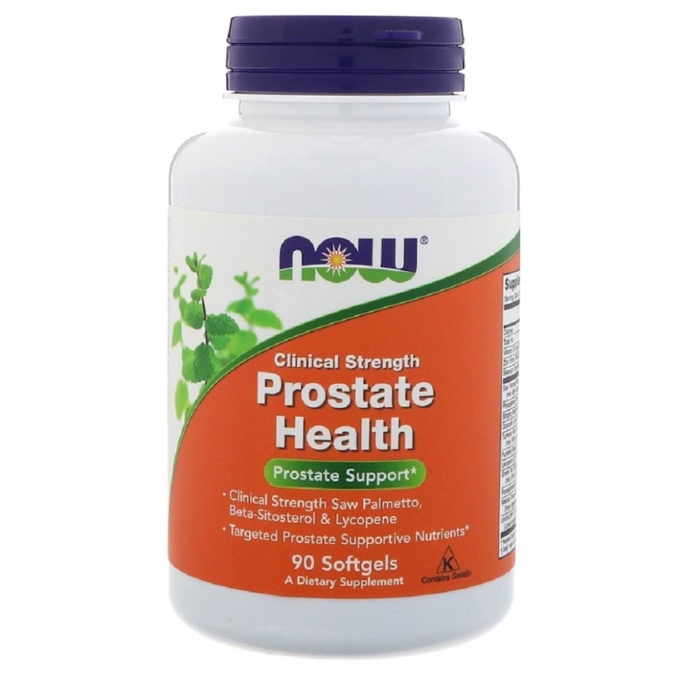 Prostate Health Clinical Strength NOW Foods (90 мягк) купить по