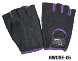 Женские перчатки для фитнеса Raw Power Women's Power Diva  (Черно-фиолетовый)