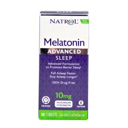 Мелатонин Natrol Melatonin 10 мг  (60 таб)