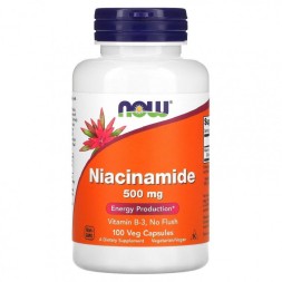 Витамины группы B NOW Niacinamide   (100 caps)