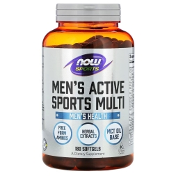 Комплекс витаминов для мужчин NOW Men's Active Sports Multi   (180 softgels)