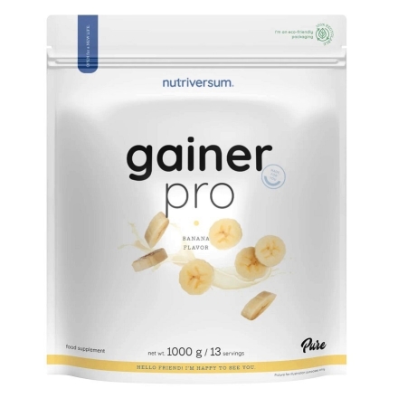 Гейнеры на быстрых углеводах PurePRO (Nutriversum) Pure Gainer Pro 1000 г. (1000 г)