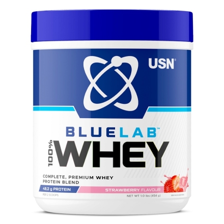 Сывороточный протеин USN Blue Lab Whey Protein в банке  (454g.)