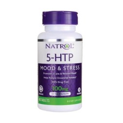 5-HTP  Natrol 5-HTP Time Release 100 мг  (45 таб)