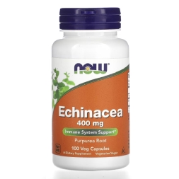 Общее укрепление организма NOW Echinacea 400 mg   (100 vcaps)