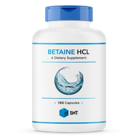 БАДы для пищеварения SNT Betaine HCI 648 mg  (180 капс.)