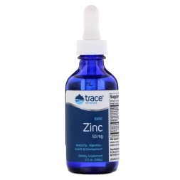Цинк Trace Minerals Ionic Zinc 50 mg   (59ml.)