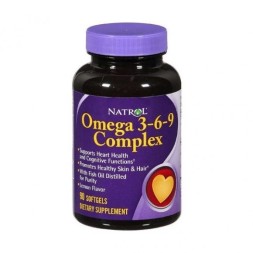 Омега 3-6-9 Natrol Omega 3-6-9 Complex  (60 капс)