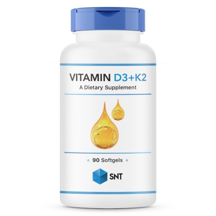 Витамин Д SNT Vitamin D3 + K2, Витамин д3+к2,  (90 капс.)