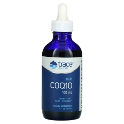 Коэнзим Q10  Trace Minerals CoQ10 100 mg Liquid   (118ml.)