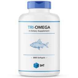 Жирные кислоты (Омега жиры) SNT TRI-Omega   (300 softgels)