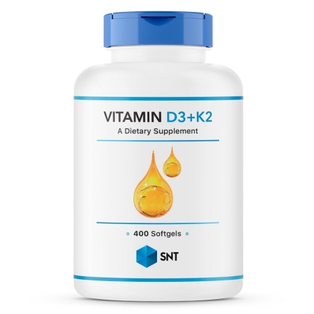 Витамин Д SNT Vitamin D3 + K2, Витамин д3+к2,  (400 капс.)