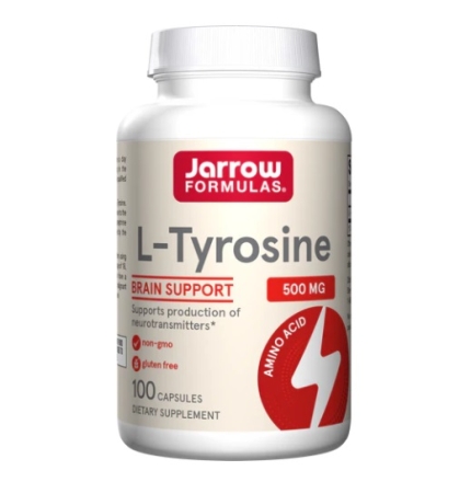 Тирозин Jarrow Formulas L-Tyrosine 500 mg (100 капс.)