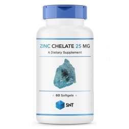 Витамины и минералы SNT Zinc Chelate 25 mg  (60 Softgels)