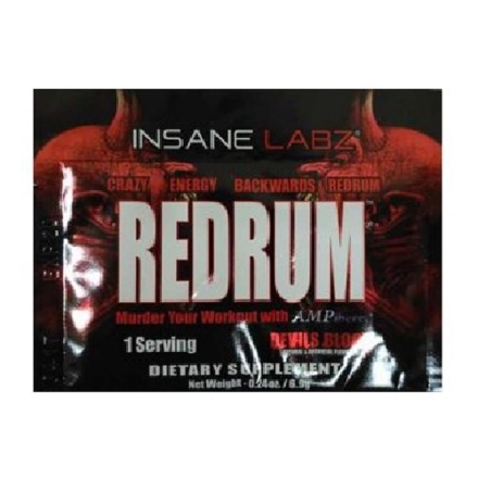 Пробники предтреников Insane Labz Redrum   (6,9g.)