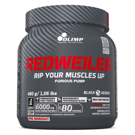 Предтренировочные комплексы Olimp RedWeiler  (480 г)