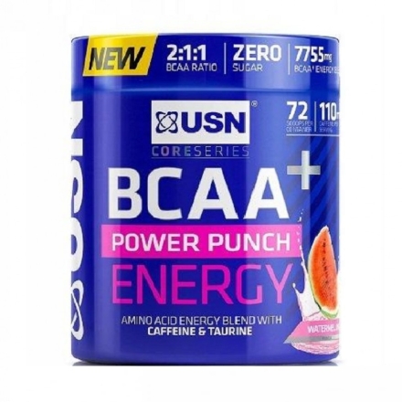 BCAA с глютамином USN BCAA Power Punch  (400g.)