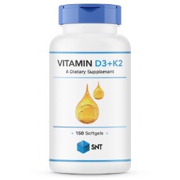 Витамин Д (Д3) SNT Vitamin D3 + K2   (150 softgels)