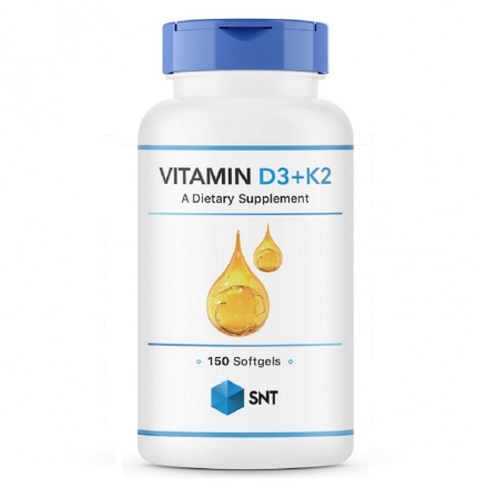 Витамин Д SNT Vitamin D3 + K2, Витамин д3+к2,  (150 капс.)