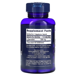 БАДы  Life Extension Carnosine 500 mg   (60 vcaps)