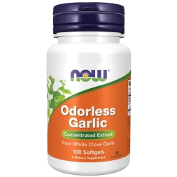 Общее укрепление организма NOW Odorless Garlic   (100 softgels)