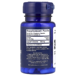 Специальные добавки Life Extension Citicoline (CDP-Choline)   (60 vcaps)