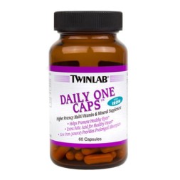 Спортивные витамины Twinlab Daily One Caps with IRON  (60 капс)