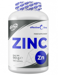 Цинк 6PAK Nutrition ZINC   (180 tabs)