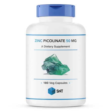 Цинк SNT Zinc Picolinate 50mg  (180 капс.)