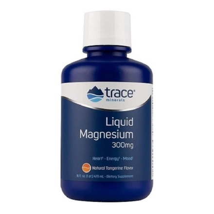 Магний цитрат Trace Minerals Magnesium 300 mg Liquid  (473 мл)