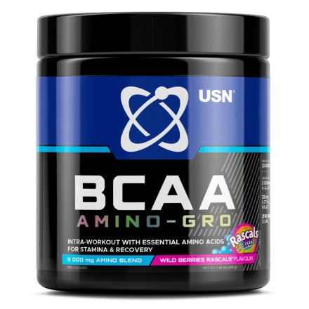 БЦАА с глютамином USN BCAA Amino-GRO (200 г)