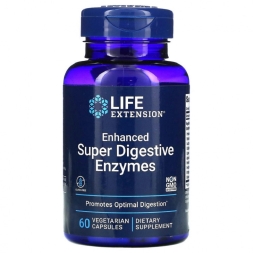 Таблетки для пищеварения Life Extension Enhanced Super Digestive Enzymes   (60 vcaps)