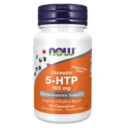 5-HTP  NOW 5-HTP 100mg   (90 Chewable)