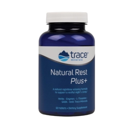 БАДы для сна Trace Minerals Natural Rest Plus+  (60 таб)