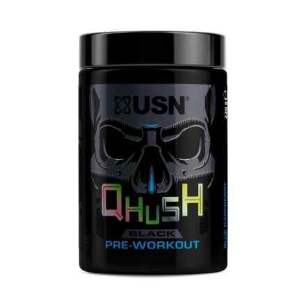 Предтренировочные комплексы USN Qhush Black Pre-Workout   (220g.)