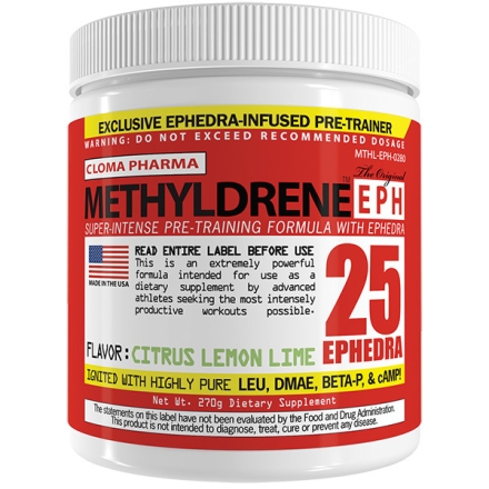  Cloma Pharma Methyl Drene EPH 25 Ephedra  (270 г)