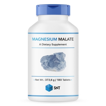 Купить магний малат (Magnesium Malate) SNT Magnesium Malate 400, Магний малат 400,  (180 tabs)