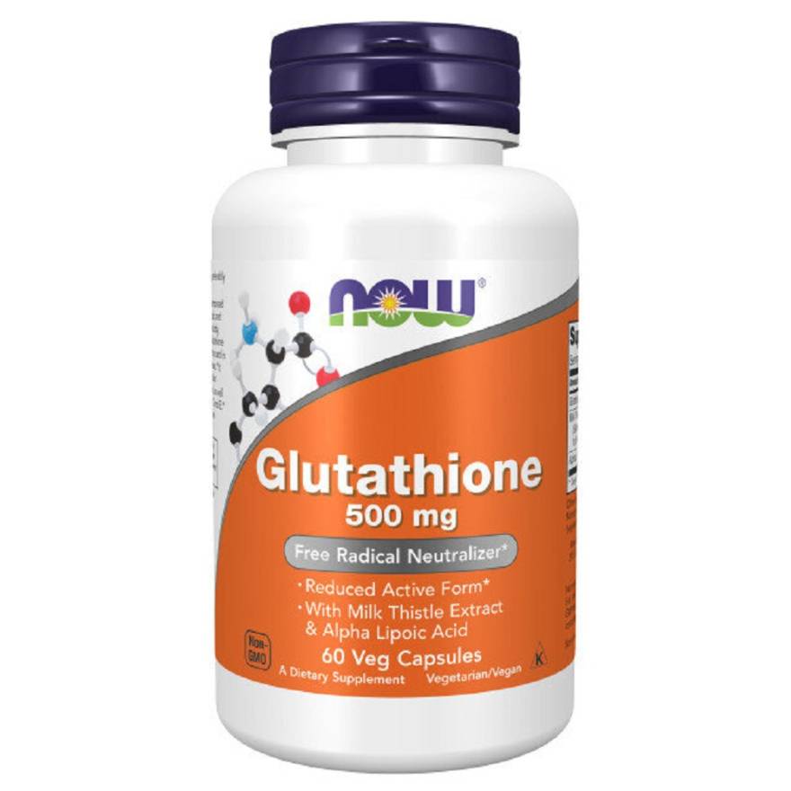 Glutathione 500 mg NOW Foods (60 капс) купить по доступной цене в интернет-магазине в Москве и Краснодаре
