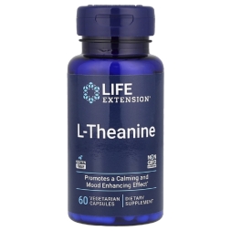Аминокислоты Life Extension L-Theanine 100 мг   (60 vcaps)