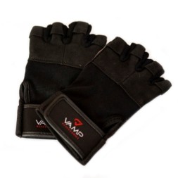 Мужские перчатки для фитнеса и тренировок VAMP 530 BL перчатки  (Чёрный)