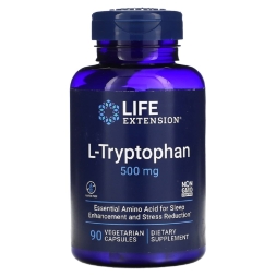 Триптофан Life Extension Триптофан 500    (90 vcaps)