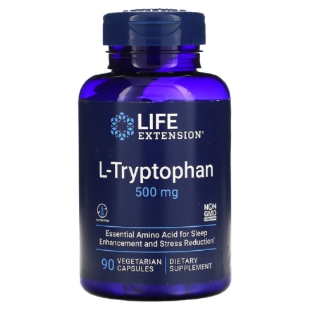 Триптофан Life Extension Триптофан 500    (90 vcaps)