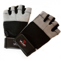 Мужские перчатки для фитнеса и тренировок VAMP 530 GR перчатки  (серый)