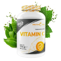 Витамин C 6PAK Nutrition Vitamin C  (90 таб)