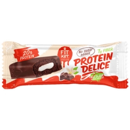 Универсальные протеиновые батончики FitKit Protein Delice  (60 г)