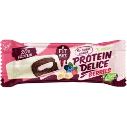 Универсальные протеиновые батончики FitKit Protein Delice  (60 г)