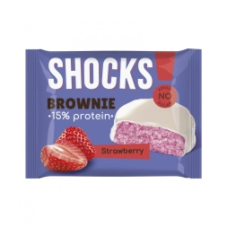 Десерты без сахара FitnesShock Shocks Brownie 1x9  (50 гр.)