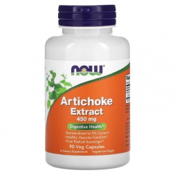 Артишок NOW Artichoke Extract 450mg   (90 vcaps)
